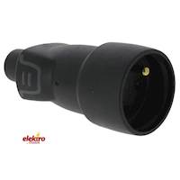 ZASUVKA GUMA 16A/250V IP44