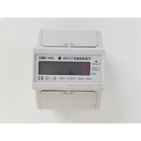 ELMER 1F 1T 100A LCD DIN 4MOD